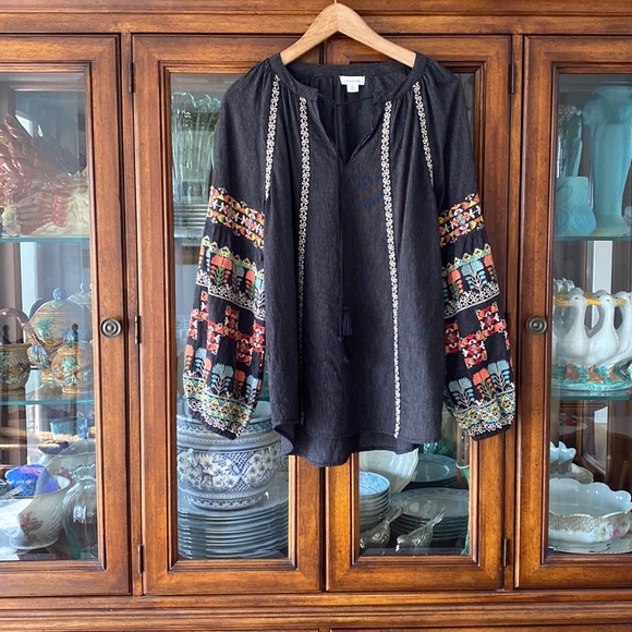 Sundance A Tale of Stories Top Women’s Size XL - Picture 4 of 16